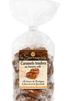 Handgemachte Sarrazou Bonbons aus Karamell, Butter und Buchweizen